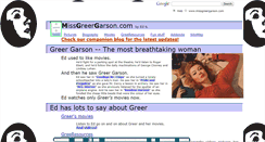 Desktop Screenshot of missgreergarson.com